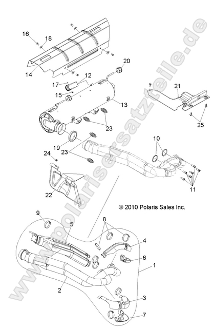 ENGINE, EXHAUST SYSTEM ENGINE, EXHAUST SYSTEM