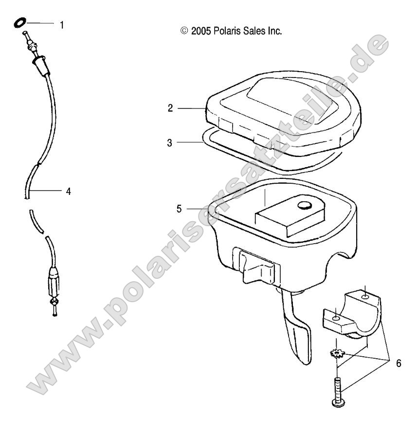 Controls - Throttle Asm/Cable