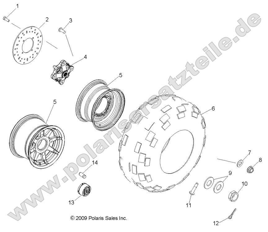 Wheels, Rear