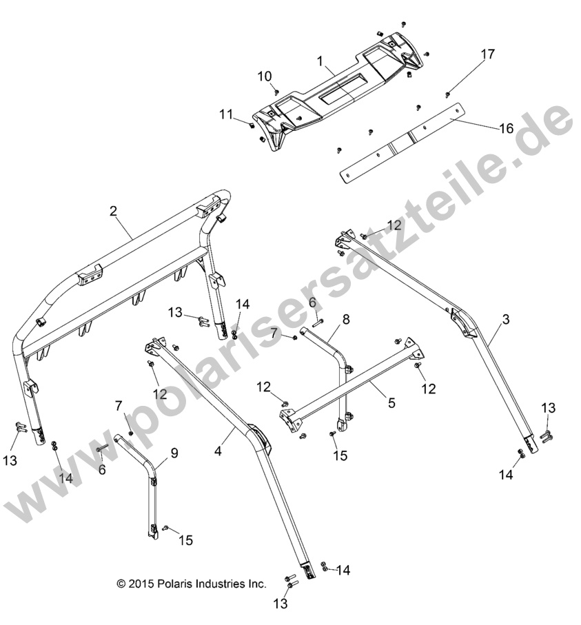 CHASSIS, CAB FRAME CHASSIS, CAB FRAME