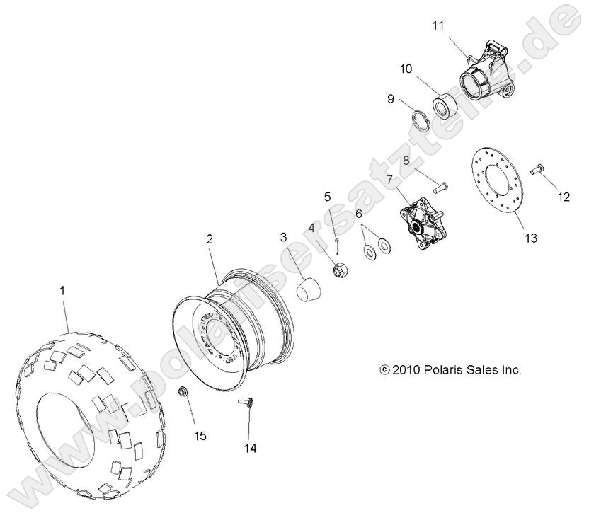 WHEELS, REAR TIRE and BRAKE DISC WHEELS, REAR TIRE and BRAKE DISC