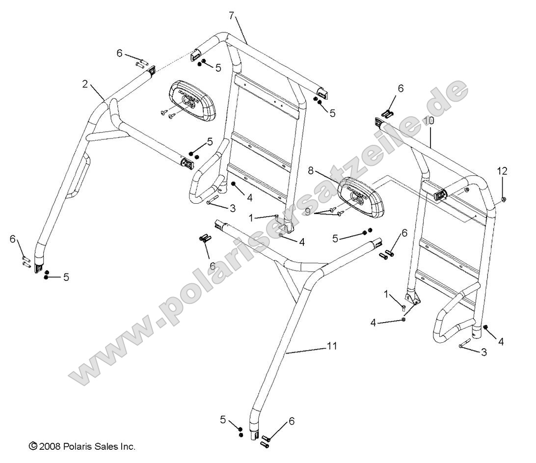 Chassis, Cab Frame Chassis, Cab Frame