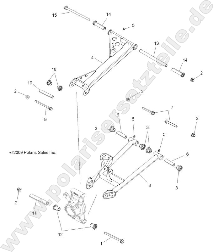 SUSPENSION, REAR SUSPENSION, REAR