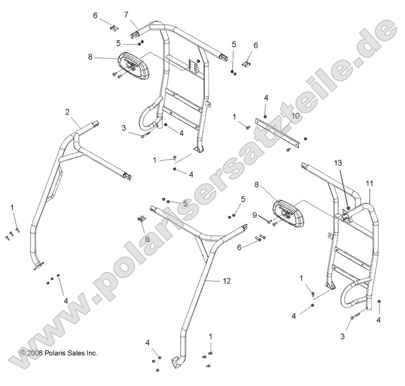 Chassis, Cab Frame