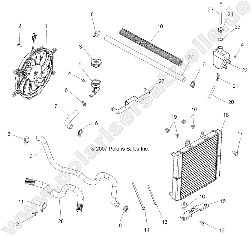 ENGINE, COOLING SYSTEM ENGINE, COOLING SYSTEM