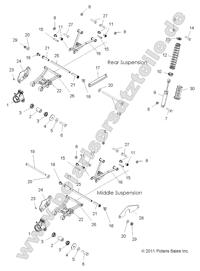 Suspension, Rear Suspension, Rear
