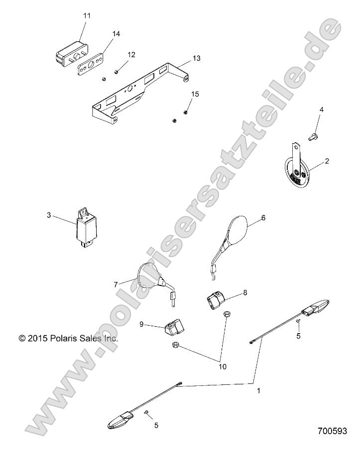Electrical, License Plate Light, Turn Signal and Horn Electrical, License Plate Light, Turn Signal and Horn
