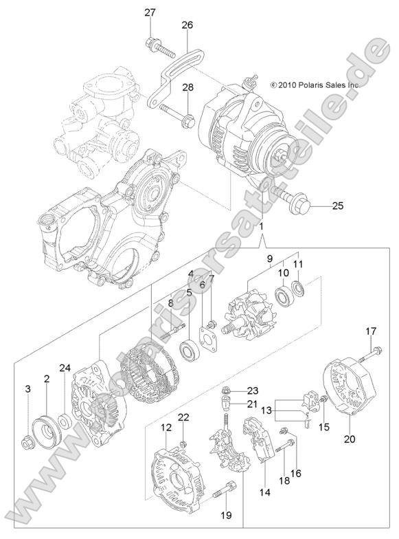 Engine, Alternator
