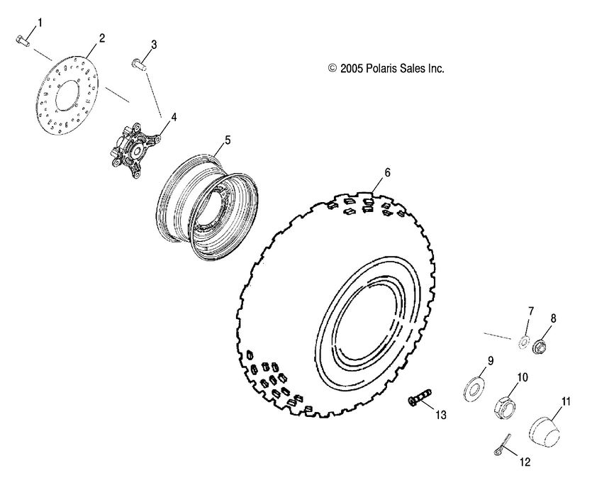 Wheel, Front