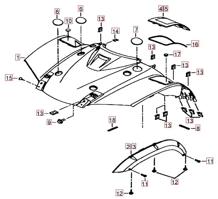 Frontverkleidung