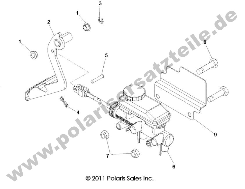 BRAKES, PEDAL and MASTER CYLINDER BRAKES, PEDAL and MASTER CYLINDER