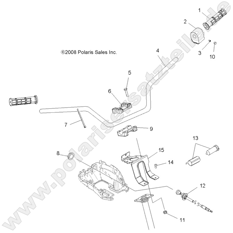 STEERING, HANDLEBAR and CONTROLS STEERING, HANDLEBAR and CONTROLS