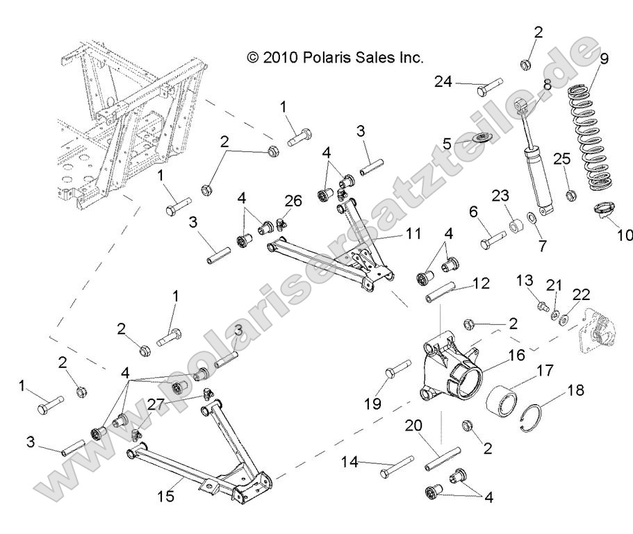 Suspension, Rear