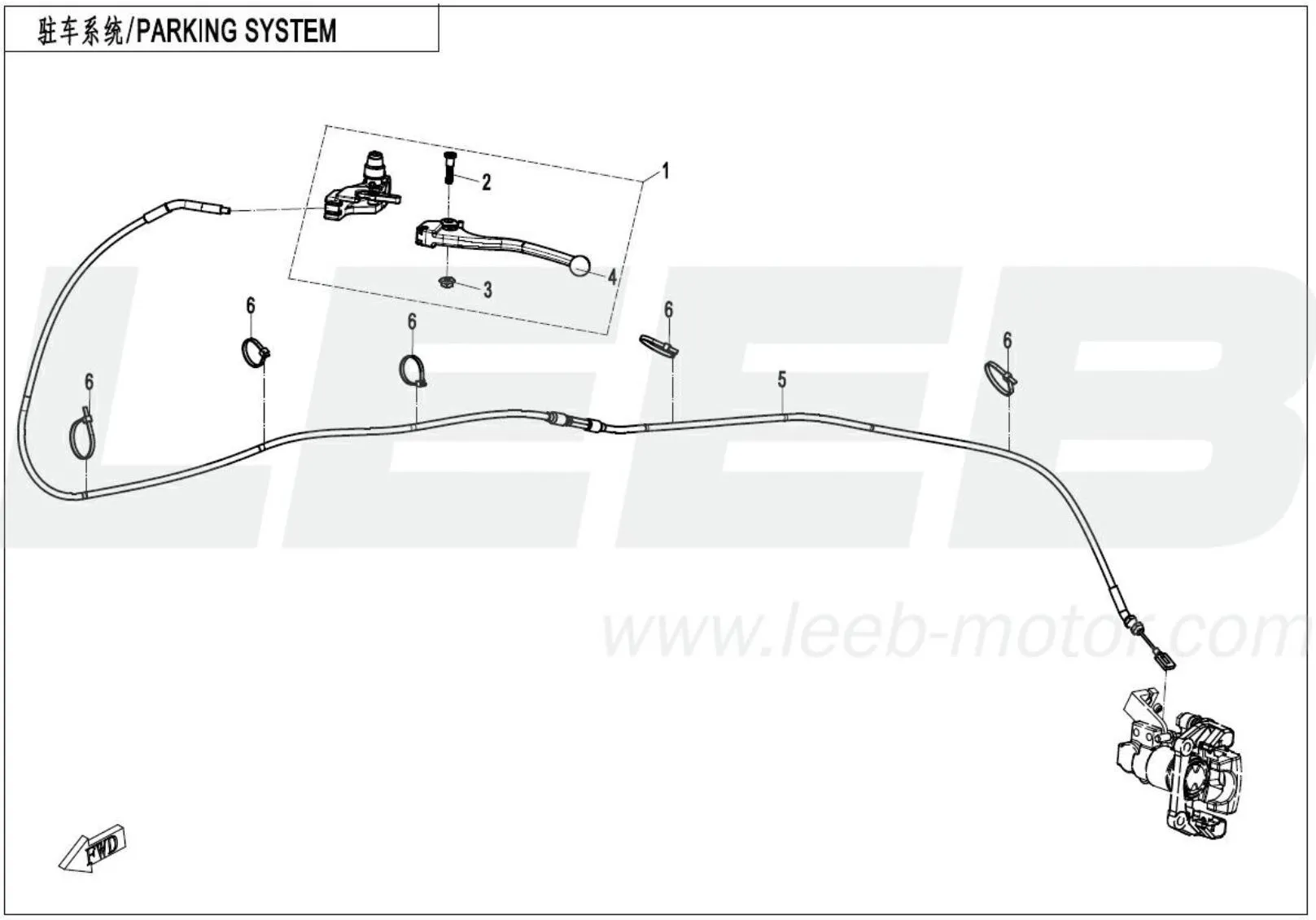 Park Bremssystem Park Bremssystem