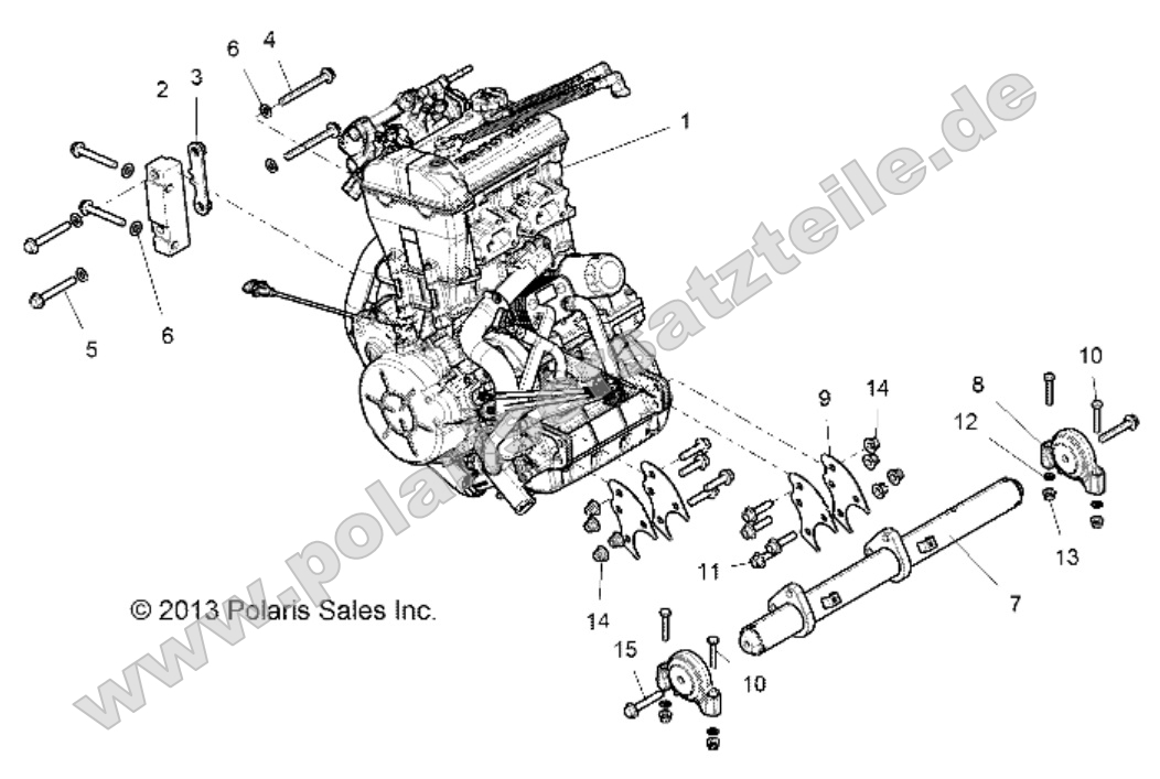 Engine, Mounting Engine, Mounting