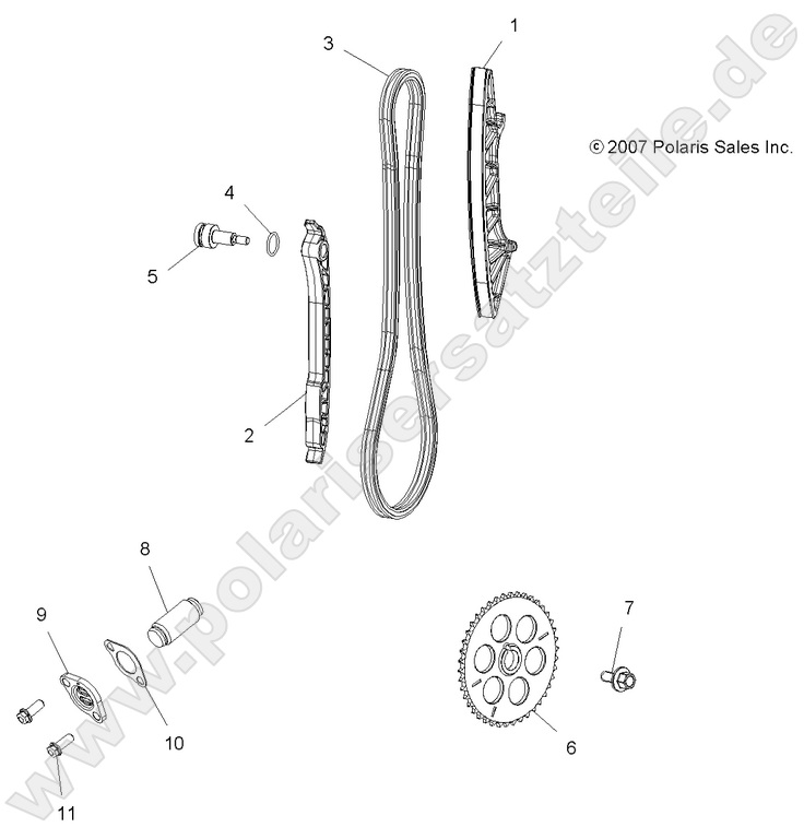 ENGINE, CAM CHAIN