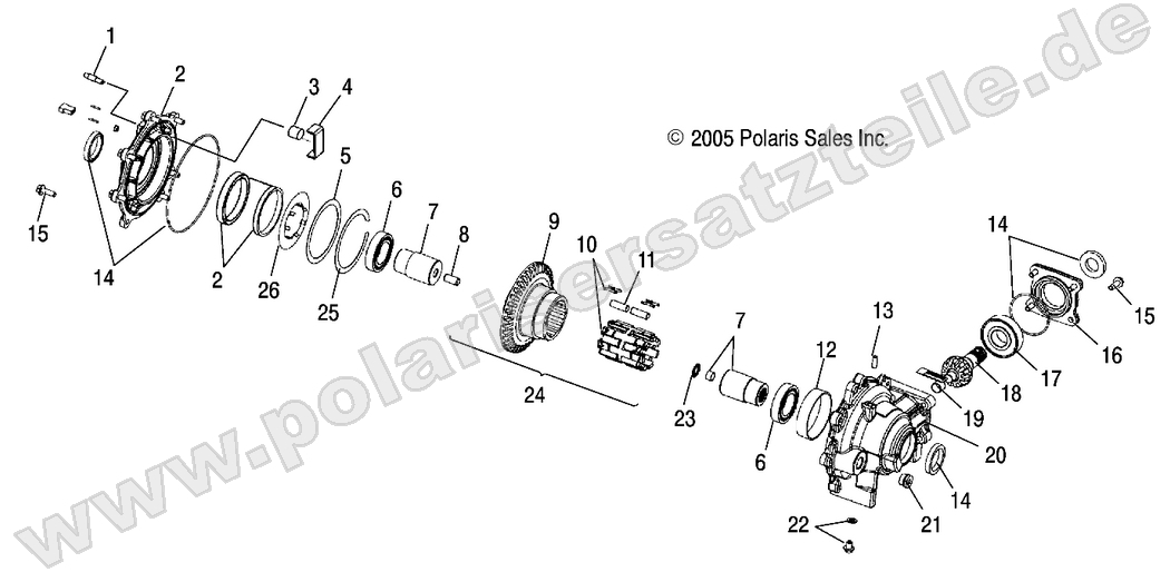 HOUSING, FRONT (DEMAND DRIVE) HOUSING, FRONT (DEMAND DRIVE)