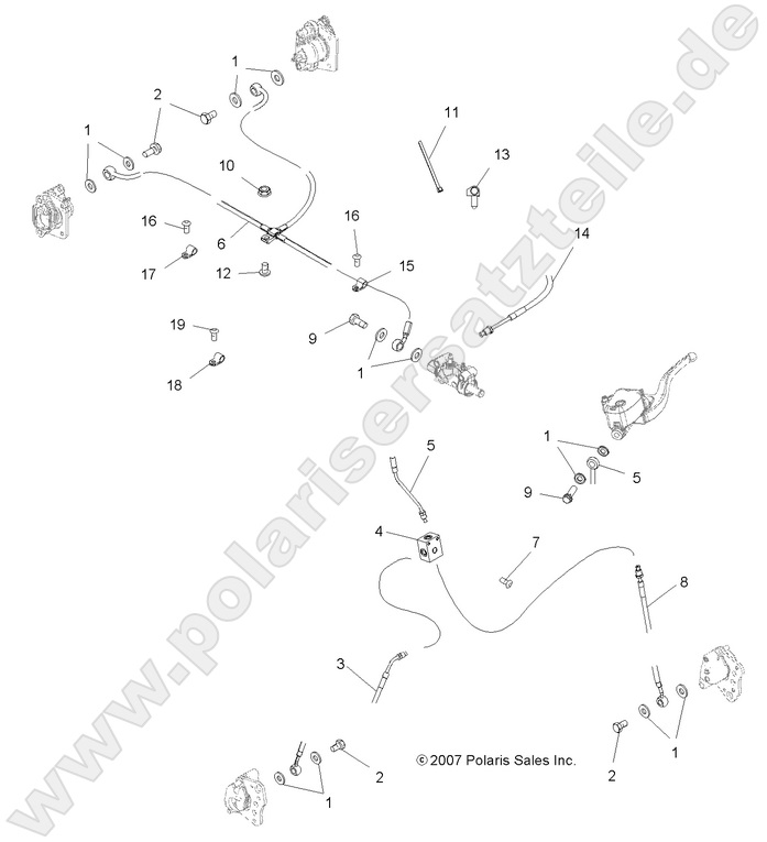 BRAKES, BRAKE LINES