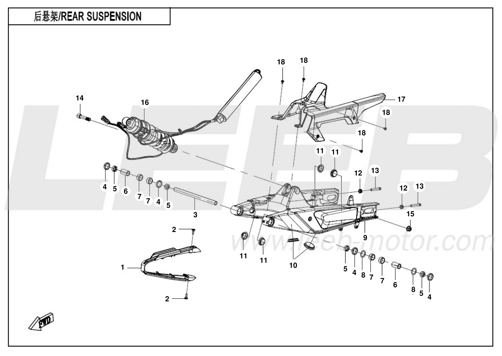 F06 REAR SUSPENSION