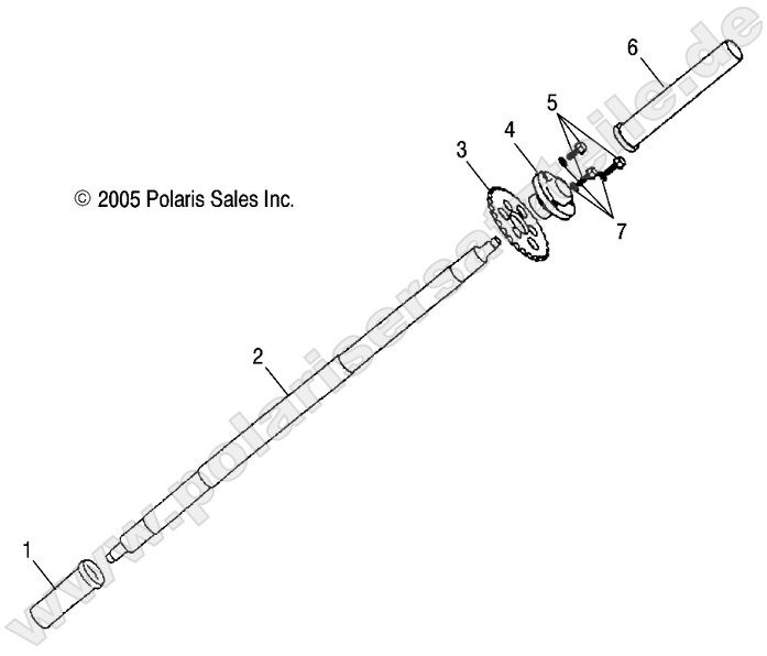WHEELS, REAR AXLE