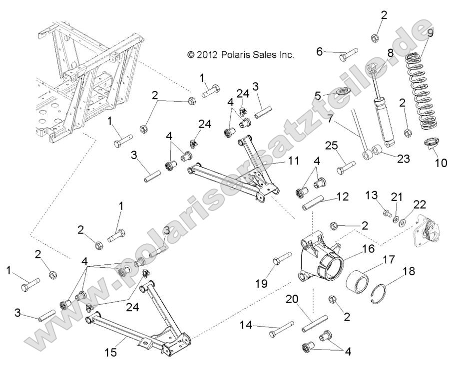 Suspension, Rear