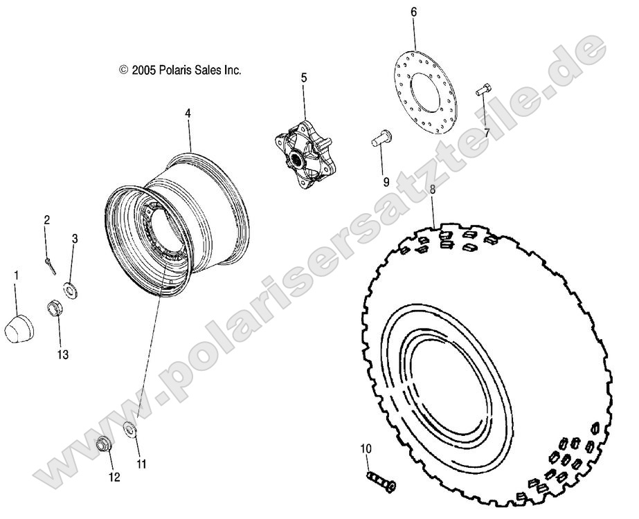 Wheels, Rear