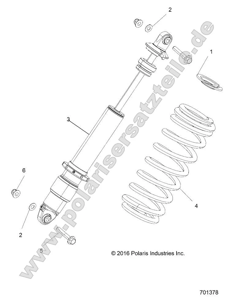 Suspension, Front Shock Mounting Suspension, Front Shock Mounting