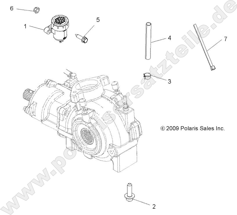 DRIVE TRAIN, GEARCASE MOUNTING, FRONT DRIVE TRAIN, GEARCASE MOUNTING, FRONT