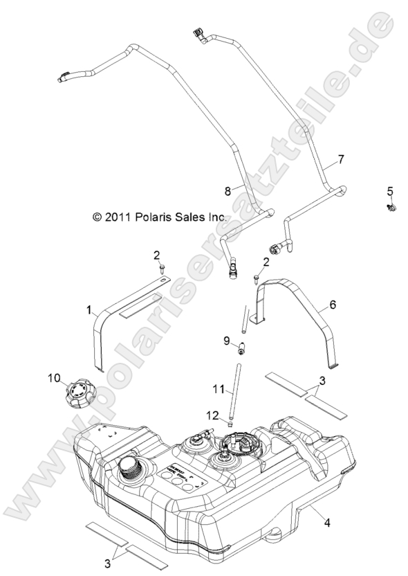 BODY, FUEL TANK BODY, FUEL TANK