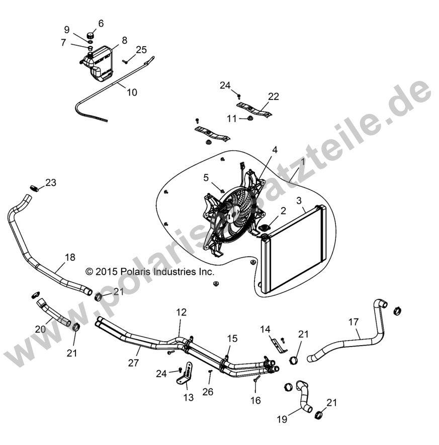 ENGINE, COOLING SYSTEM ENGINE, COOLING SYSTEM