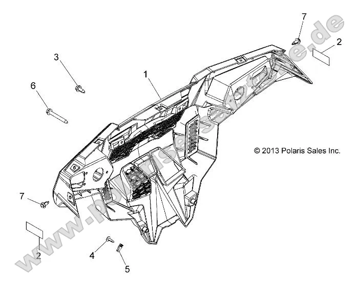 Body, Bumper, Rear