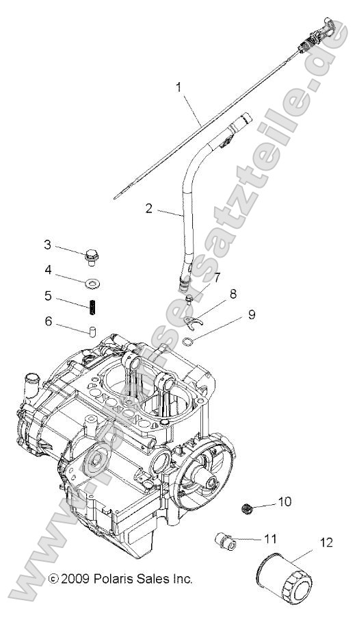 Engine, Oil Filter and Dipstick Engine, Oil Filter and Dipstick