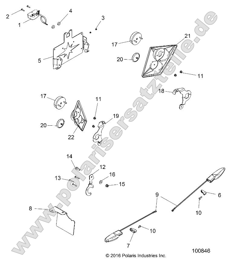 Electrical, Turn Signals and License Plate