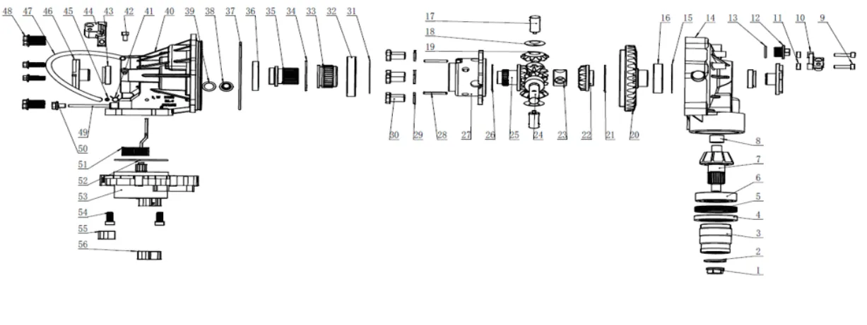 Vorderachsgetriebe 2