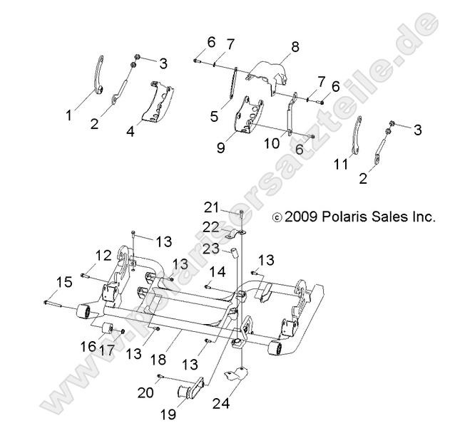 chassis swing arm chassis swing arm