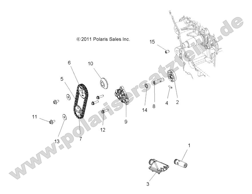 ENGINE, OIL PUMP ENGINE, OIL PUMP