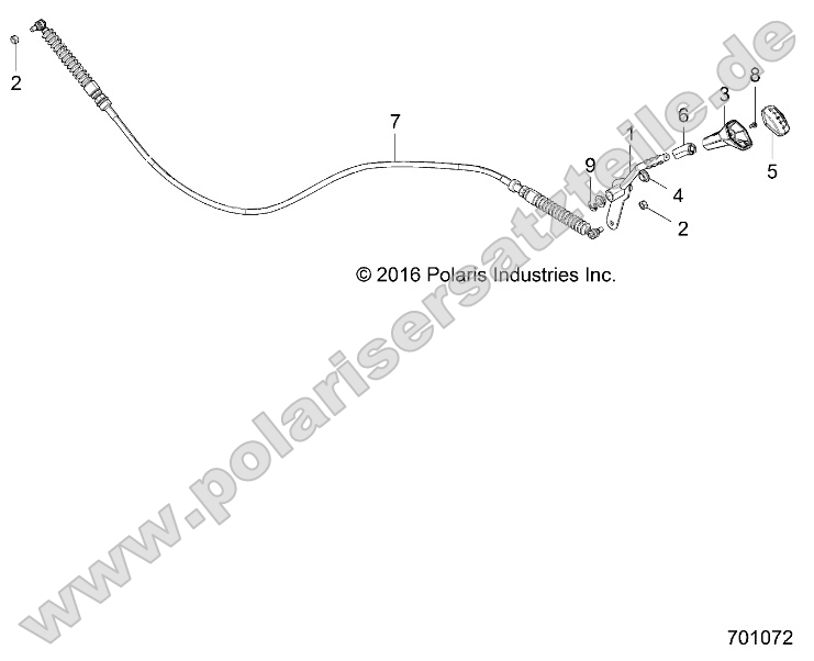 Drive Train, Gear Selector Drive Train, Gear Selector