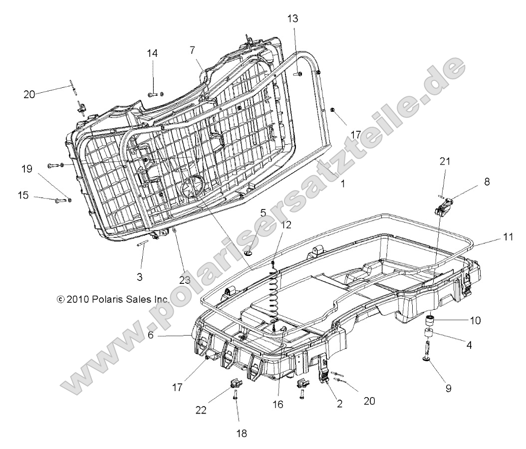 Body, Front Cargo Box Body, Front Cargo Box