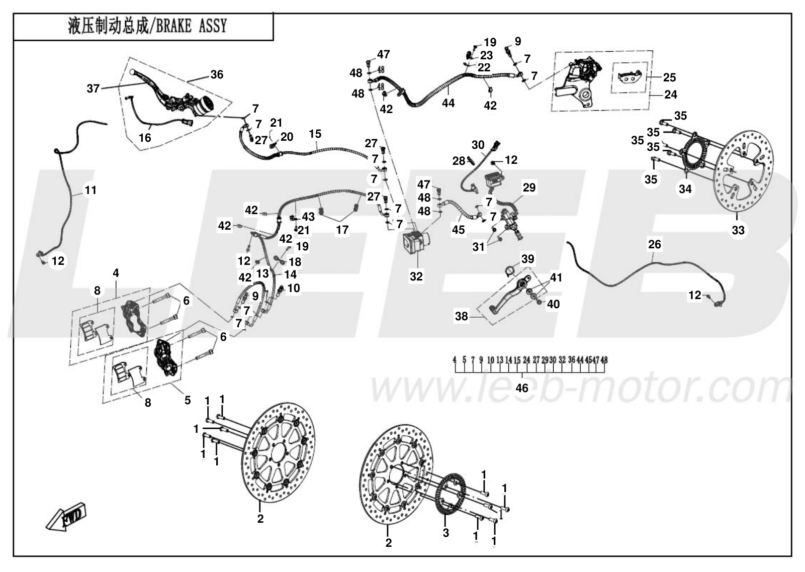 F08 BRAKE SYSTEM F08 BRAKE SYSTEM