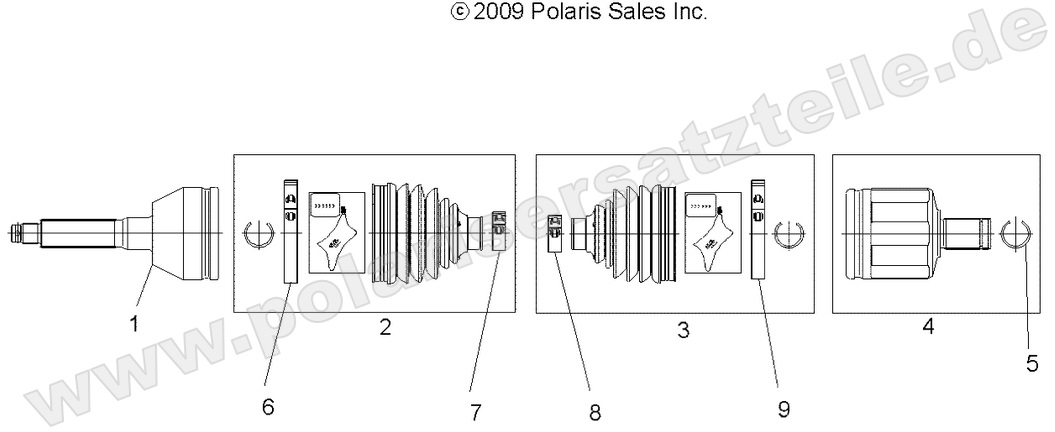 DRIVE TRAIN, FRONT DRIVE SHAFT DRIVE TRAIN, FRONT DRIVE SHAFT