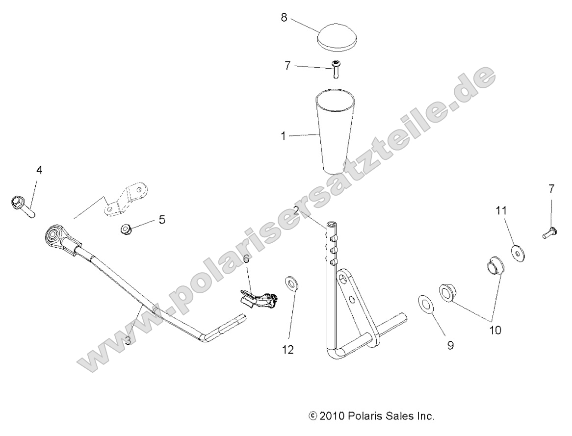 Drive Train, Gear Selector Drive Train, Gear Selector