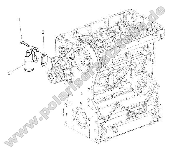 Engine, Water Inlet Flange Engine, Water Inlet Flange