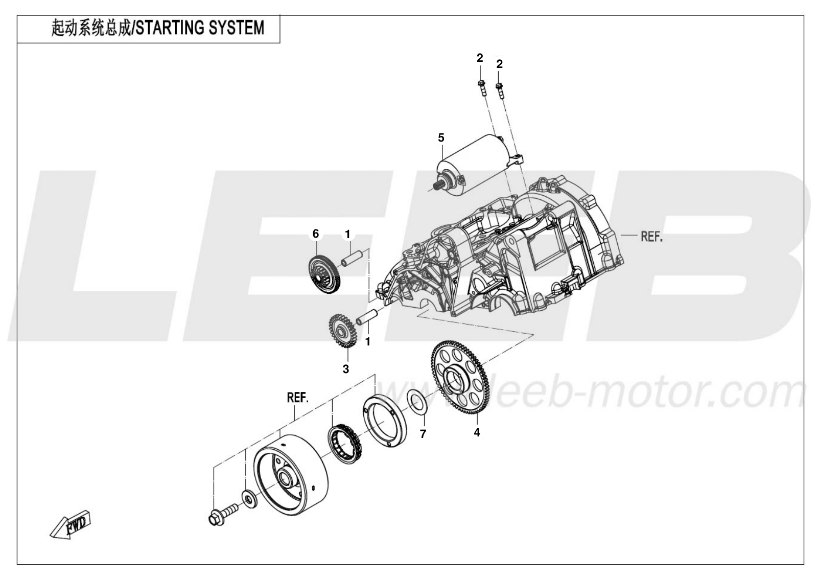 25-CF700-9AH-E09 STARTING SYSTEM 25-CF700-9AH-E09 STARTING SYSTEM
