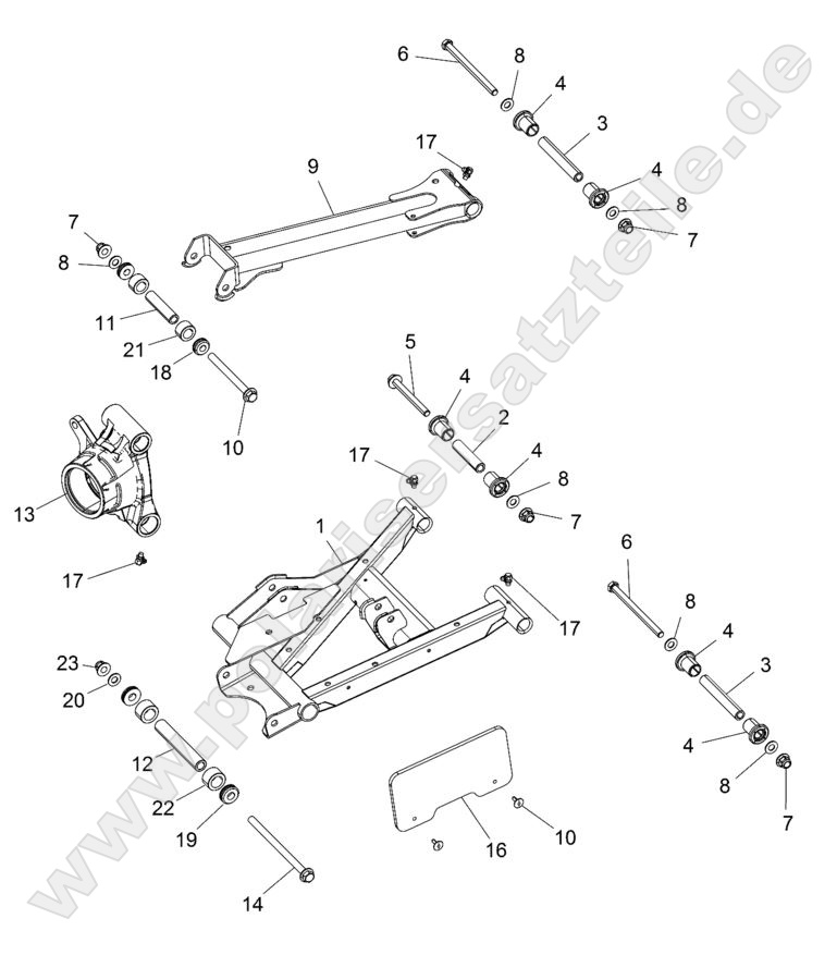 SUSPENSION, REAR CONTROL ARMS SUSPENSION, REAR CONTROL ARMS