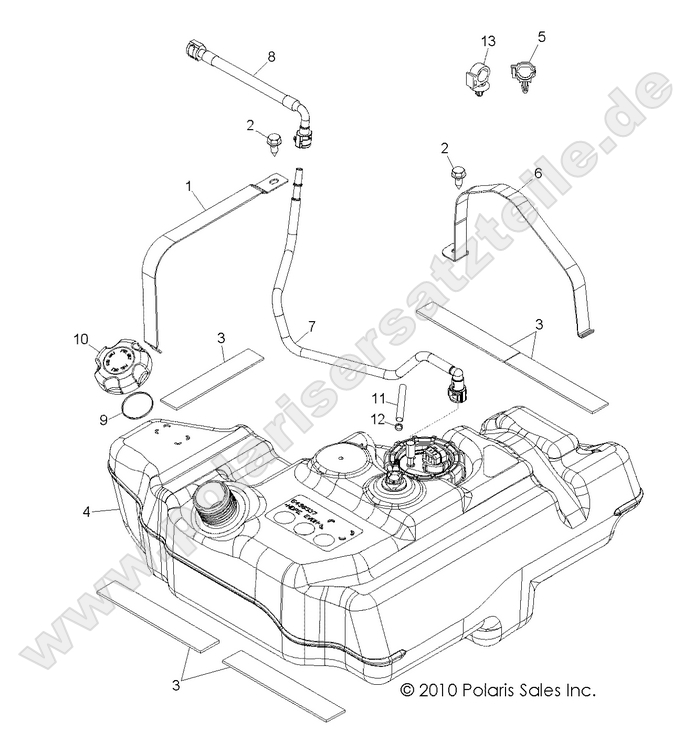 BODY, FUEL TANK BODY, FUEL TANK