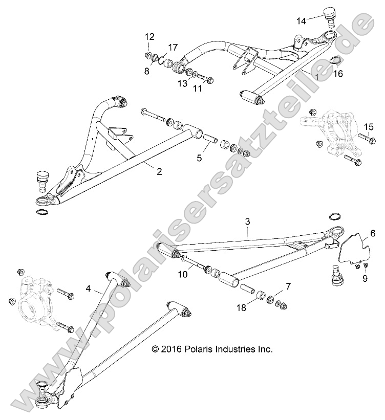 Suspension, Front Control Arms Suspension, Front Control Arms