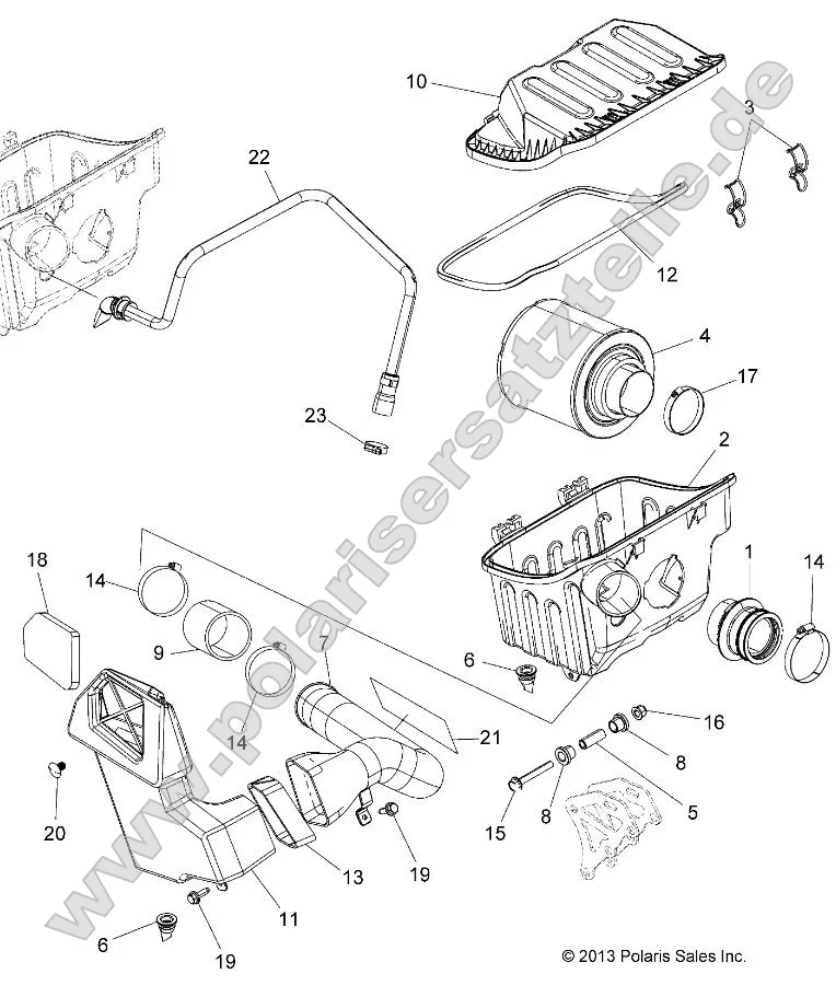 Engine, Air Intake System