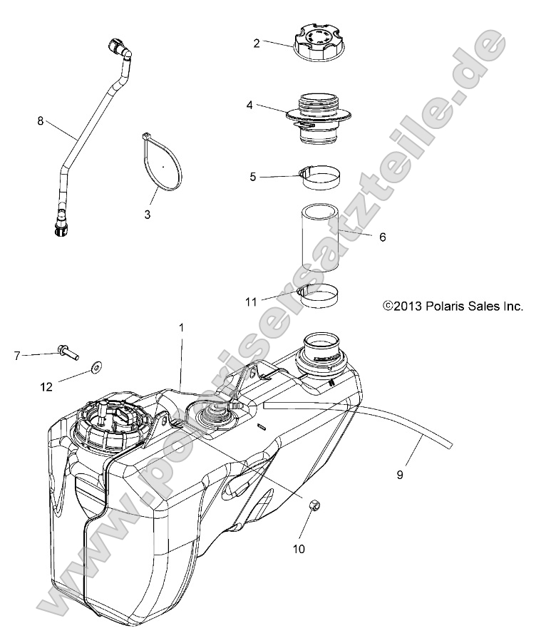 Body, Fuel Tank