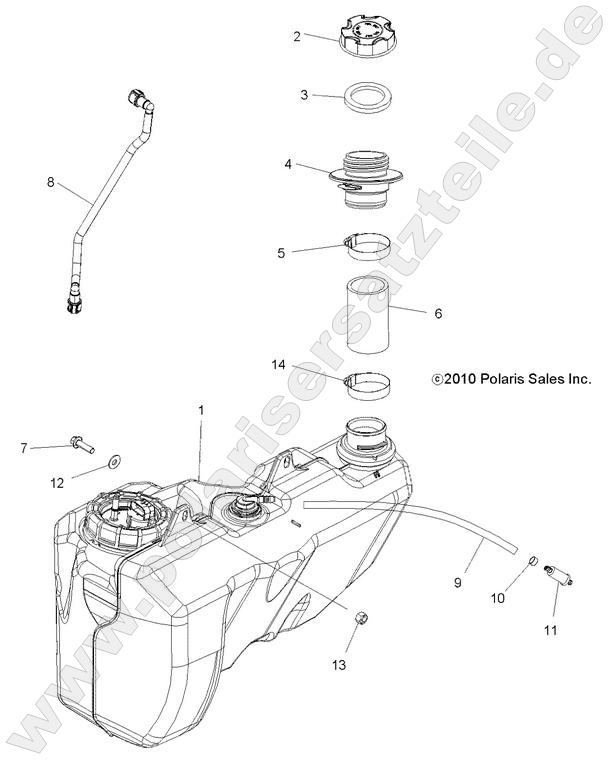BODY, FUEL TANK BODY, FUEL TANK