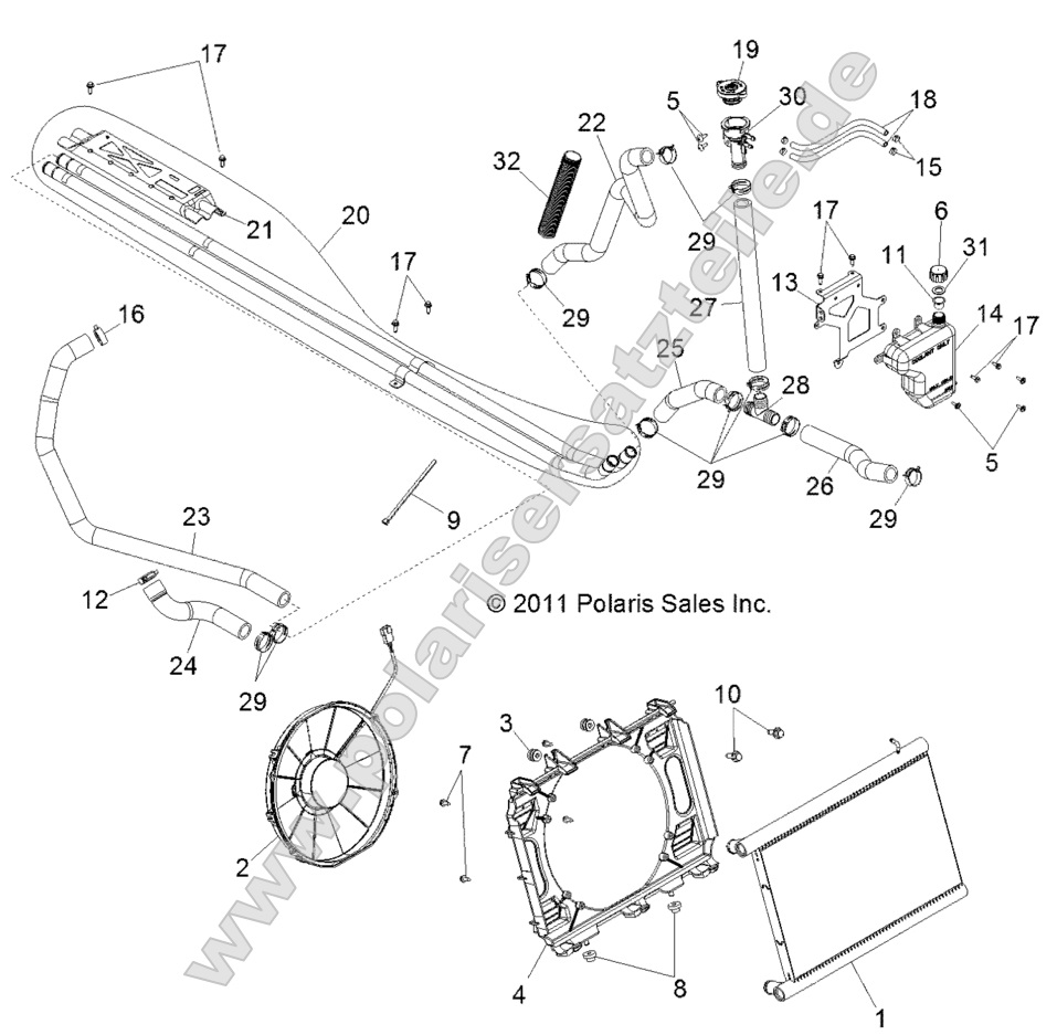 ENGINE, COOLING SYSTEM ENGINE, COOLING SYSTEM